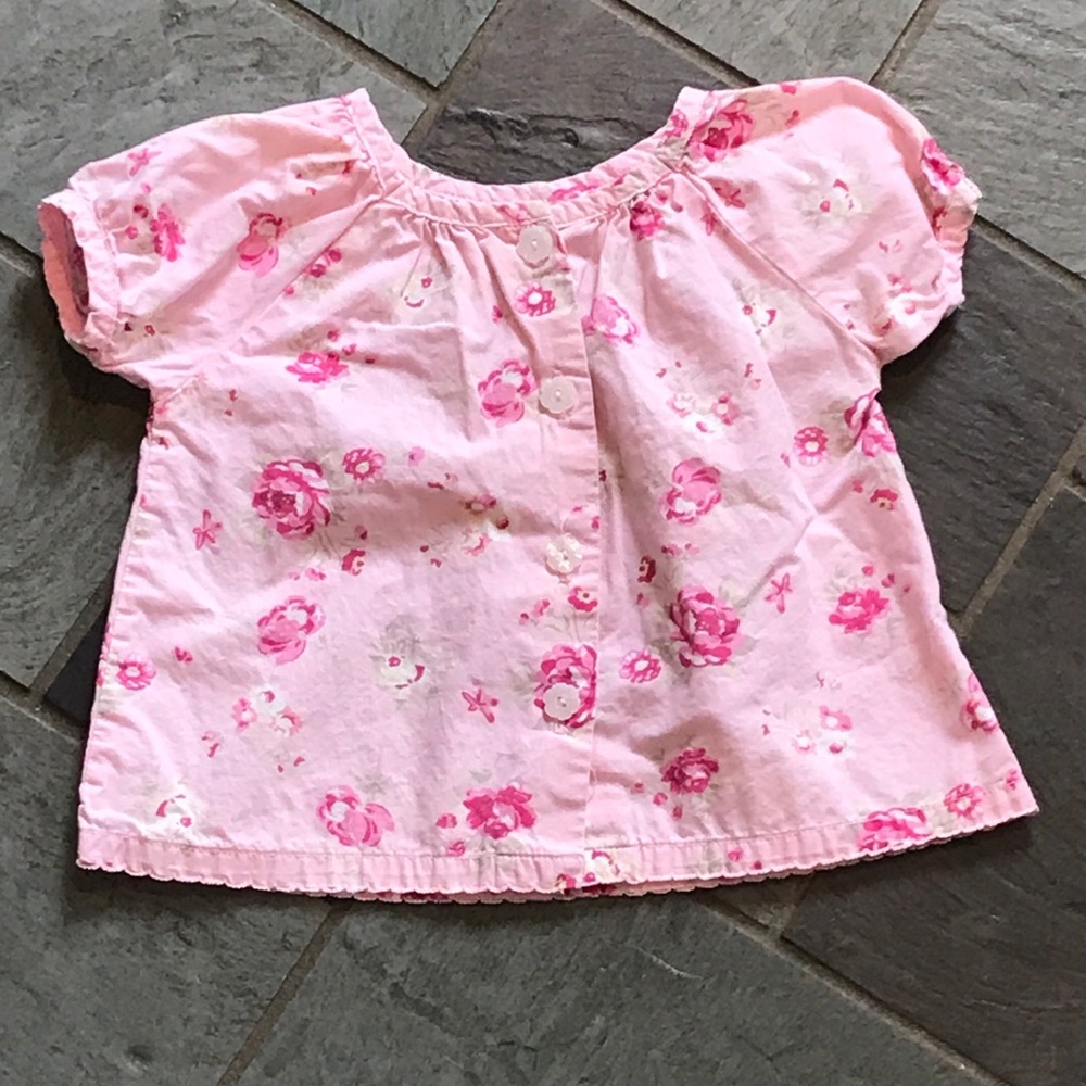 18 Month Short Sleeve Girls Blouse